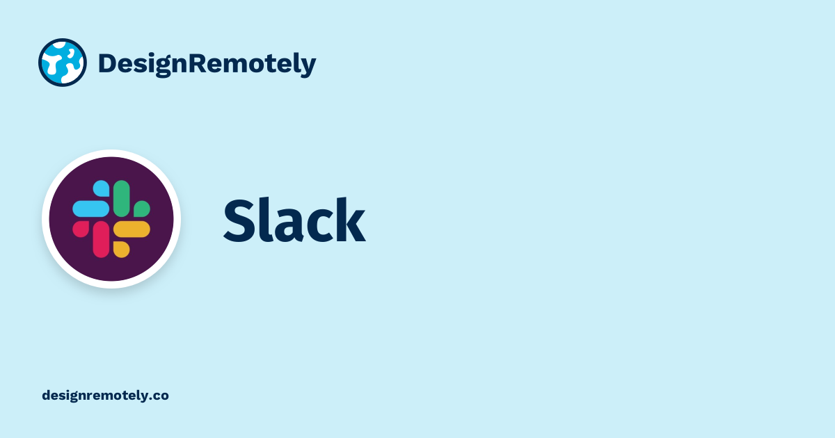 Remote Design Jobs at Slack DesignRemotely